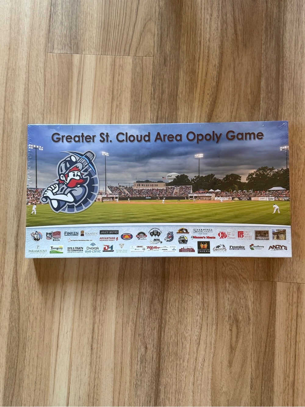 Greater St. Cloud Area Opoly Game - Blue Edition Monopoly